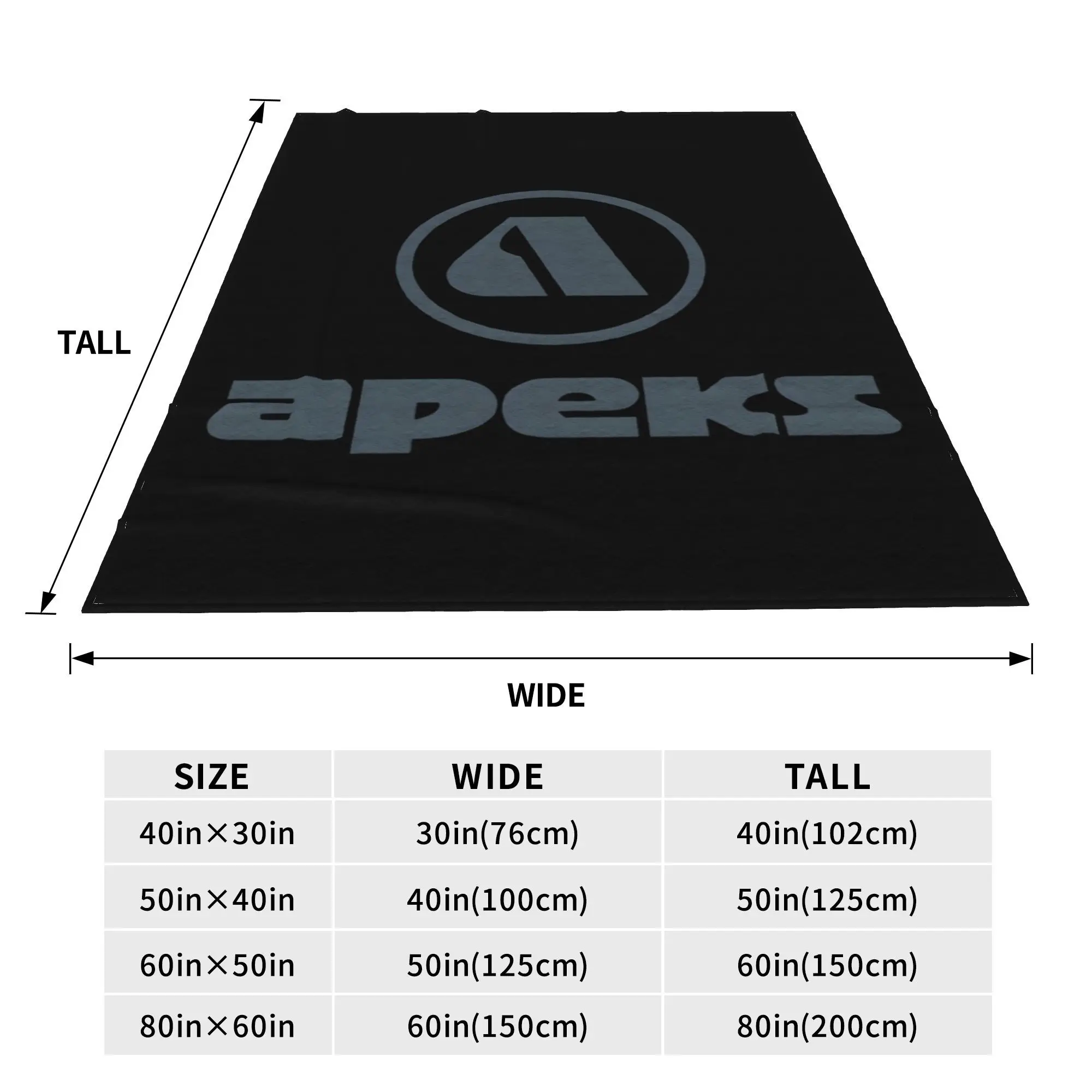 Flannel Throw Blanket Apeks Scuba Diving Equipment Warm Plush Blankets Soft Bedding for Bed Living room Home Travel Sofa
