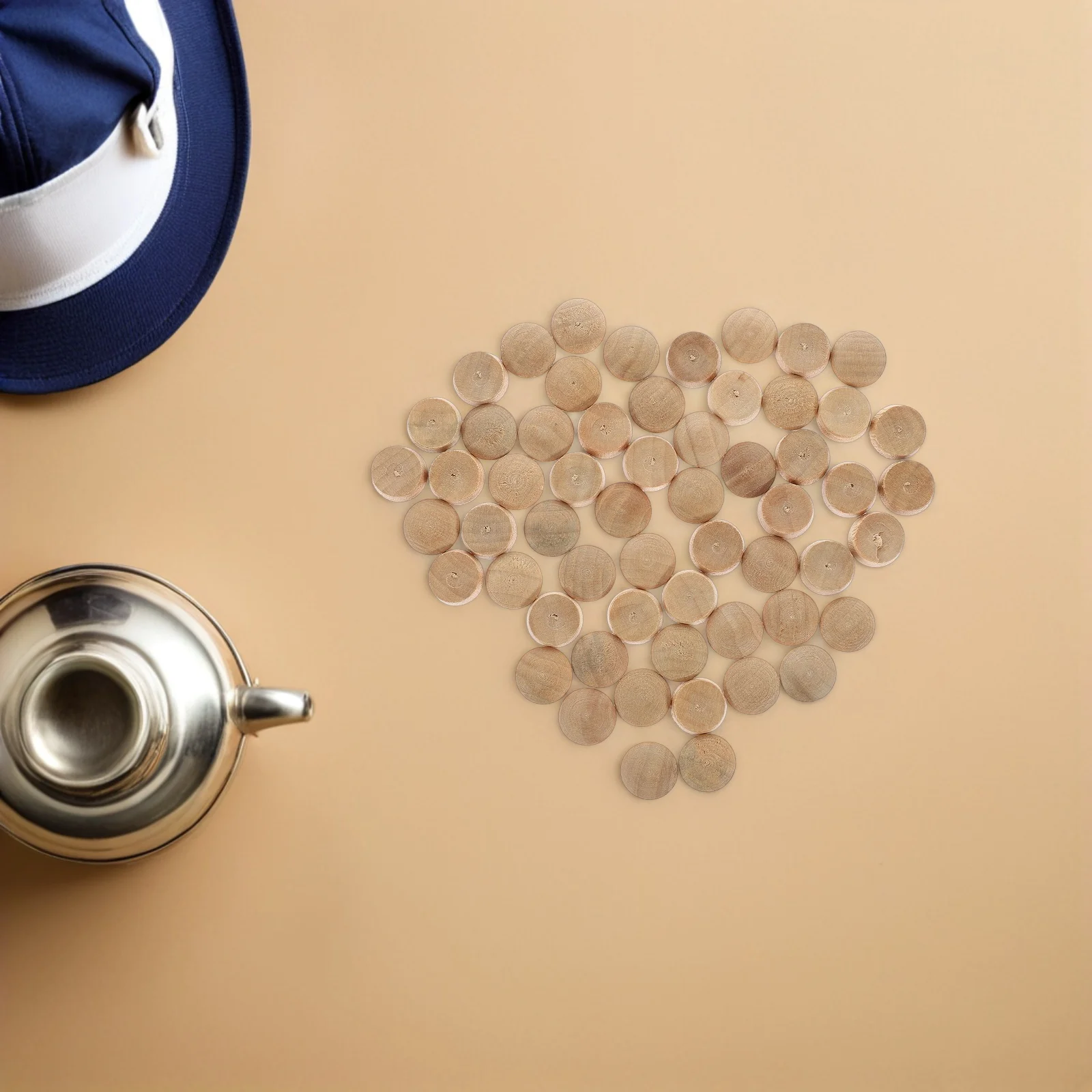 

40Pcs Tapered Design Wood Plugs Easy Installation No Tools Required Furniture Screw Holes Covers Versatile Usage