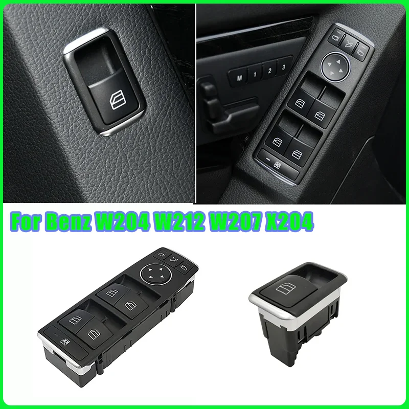 

Автомобильный главный переключатель стеклоподъемника, замена для MercedesC E GLK Class C200 E300 2049055402 для Benz W204 W212 W207 X204