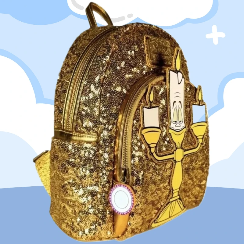 

Beauty and The Beast Lumiere Sequin Mini Backpack