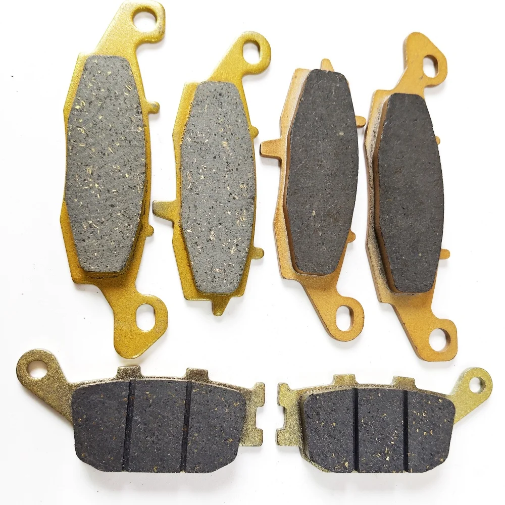 

Front and Rear Brake Pads for SUZUKI SV650 2003-2010 SV650A 2007-2010 SV650F SV650S 2003-2012 SV650SA 07-11