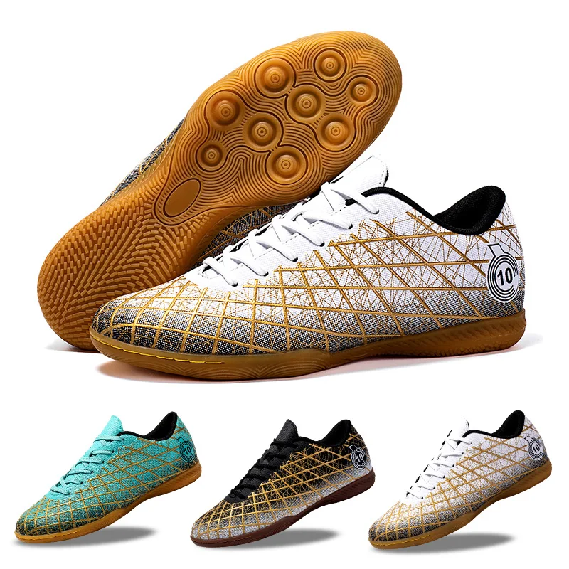 

Men Football Field Boots Original Grass Training Football Shoes Professional Society Sneakers Outdoor Sports TF/FG Soccer Cleats