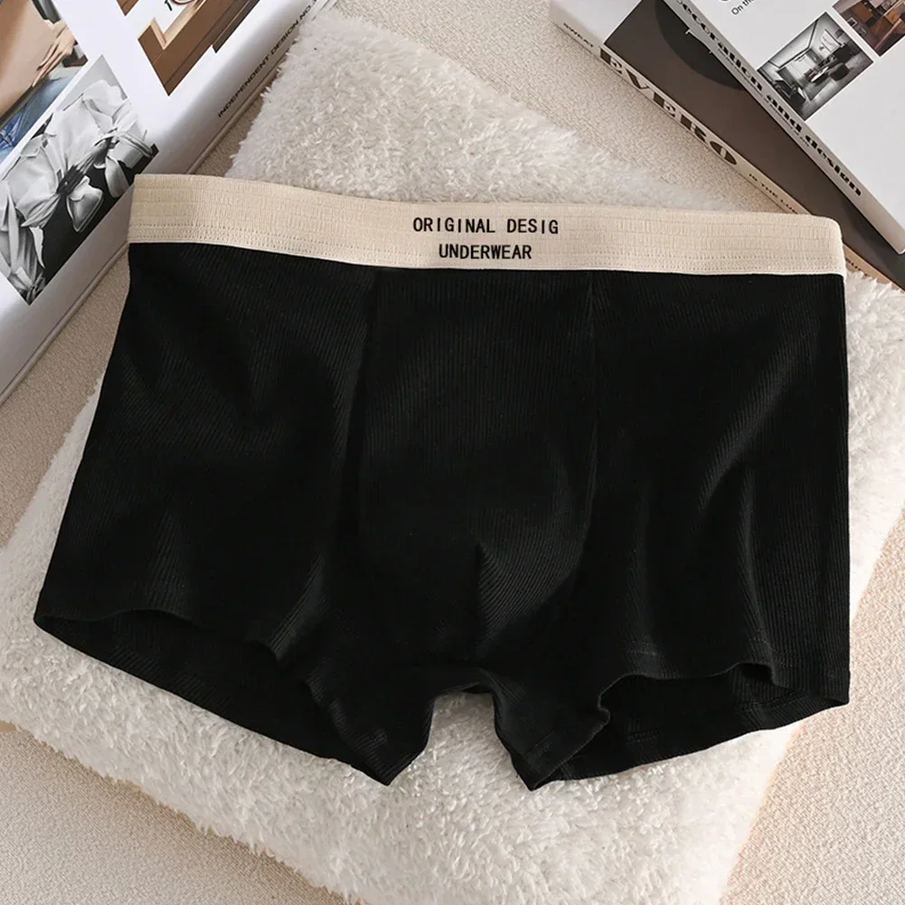 

Comfortable Daily Wear Mid-rise Trunks Breathable Underpants Breathable Mid-rise Underwear Army Green Comfort Fit