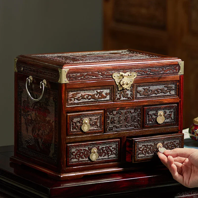 Jewelry Box Storage Box Solid Wood Chinese Gift