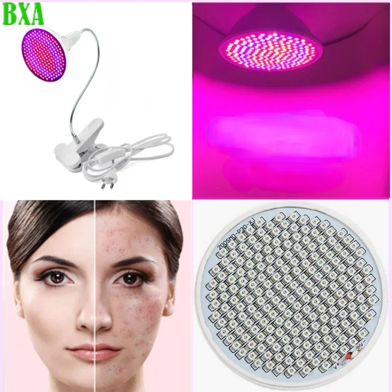 BXA 20 ワット LED 赤色光光子療法マスク美容機器フェイシャルスパにきび除去しわ若返りアンチエイジング