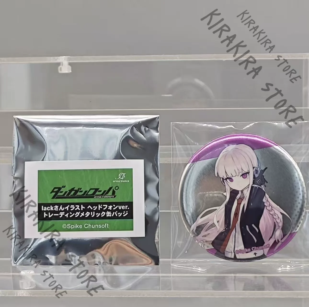 Danganronpa Saihara Shuichi Izuru Kamukura Kaede Akamatsu تأثيري أنيمي شارة شعار بروش طبعة قانونية محدودة حلية