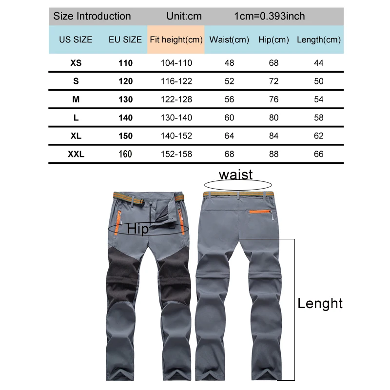 TRVLWEGO Children Summer Hiking Travel Pants Outing Patchwork Kids Boys Girls Belt Sport Quick Dry Prevent UV Camping Trousers