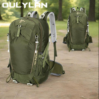 Oulylan  Outdoor Sports  40L Large Hiking Camping Backpack Men Women  Waterproof Light Climbing Bag Cycling Bags Travel Backpack