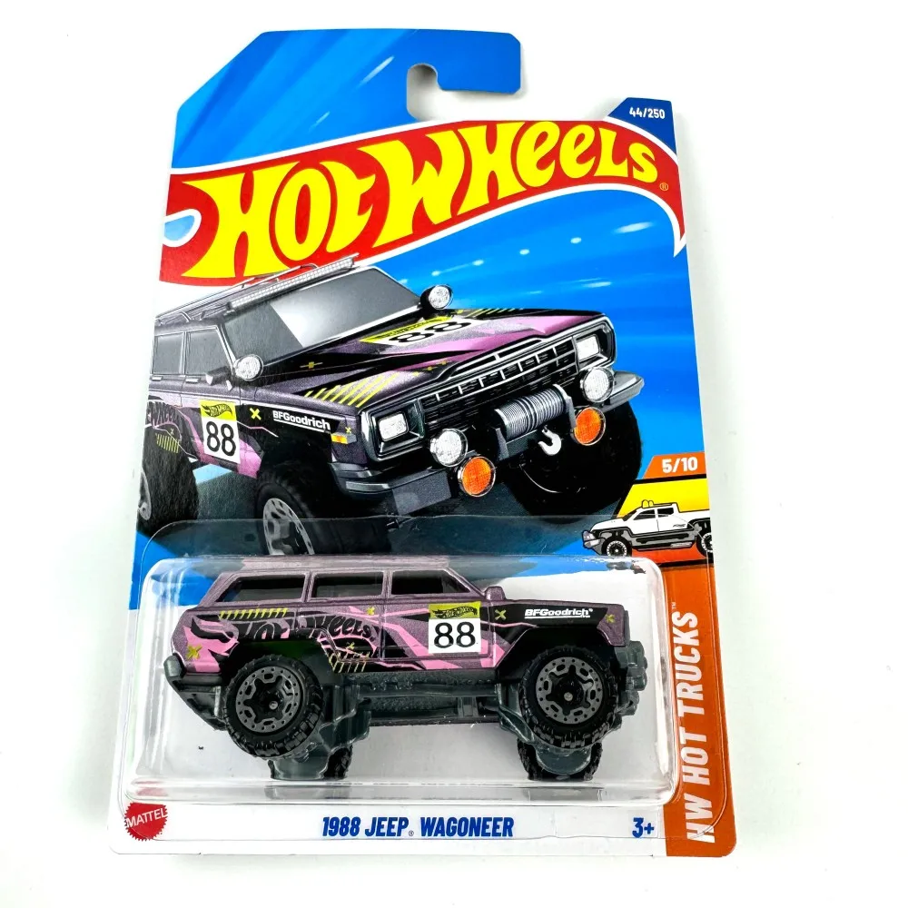 2025-44 Hot Wheels Cars 2025B 1988 JEEP WAGONEER 1/64 Metal Die-cast Model Toy Vehicles