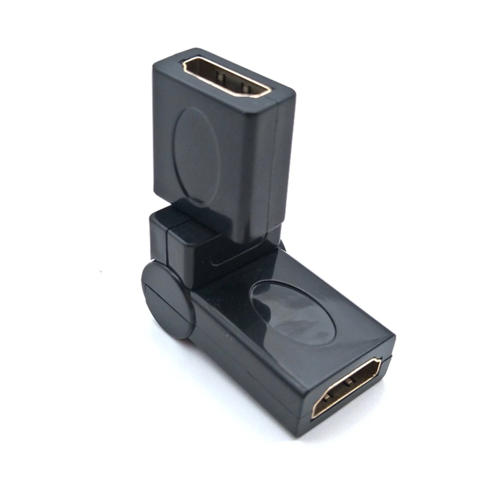 HDMI Adapter HDTV compatible with the nut rotary angle of 1.4 degree L-type extension HDMI version