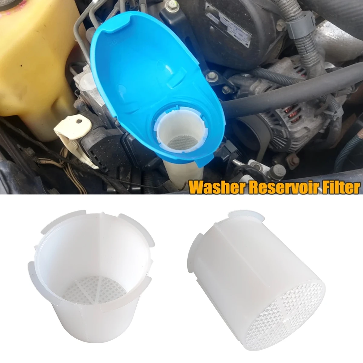 New Wiper Washer Windshield Fluid Tank Filler Strainer 4A0955485 For VW Golf 7 6 Passat Jetta TDI Audi PEUGEOT Santafe Cayenne