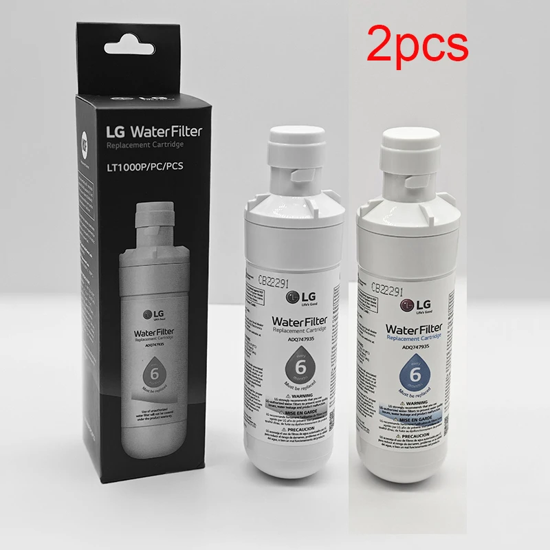 Kühlschrank-Wasserfilter-Zubehör für LG LT1000P, kompatibel mit ADQ 74793501 ,ADQ 74793502 ,MDJ 64844601 ,AGF 80300704 ,ADQ 75795105 6