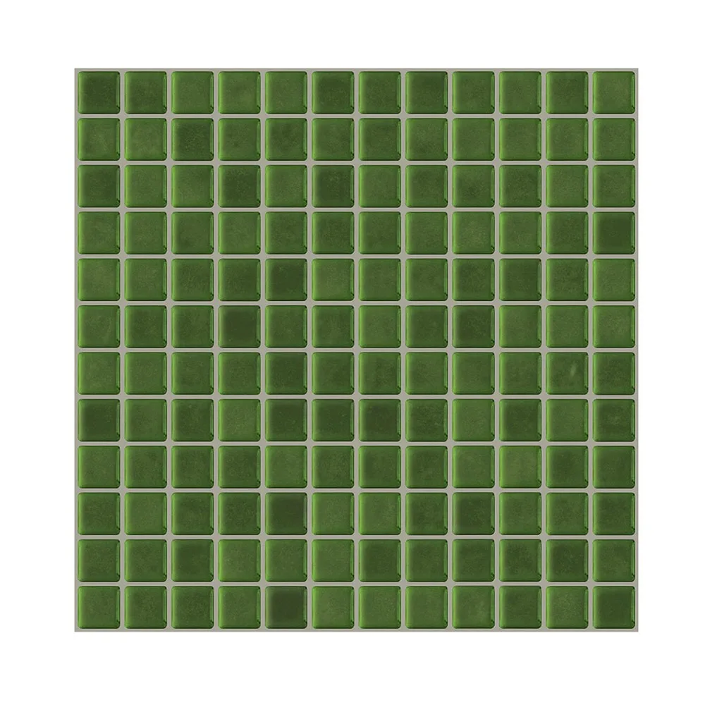 

1PC Waterproof 3D Wall Sticker Oil-proof Moisture-proof Kitchen Cabinet Renovation Tile Heat-resistant DIY Wallpaper