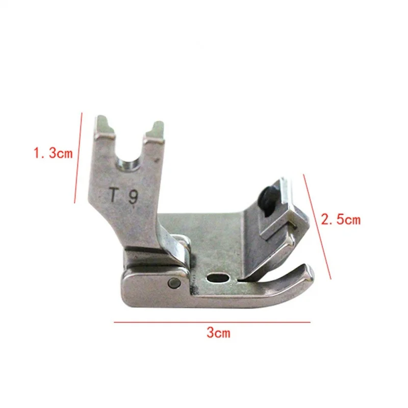 T9 многофункциональная Регулируемая окантовка со складными кромками и отверткой, аксессуары для промышленных швейных машин