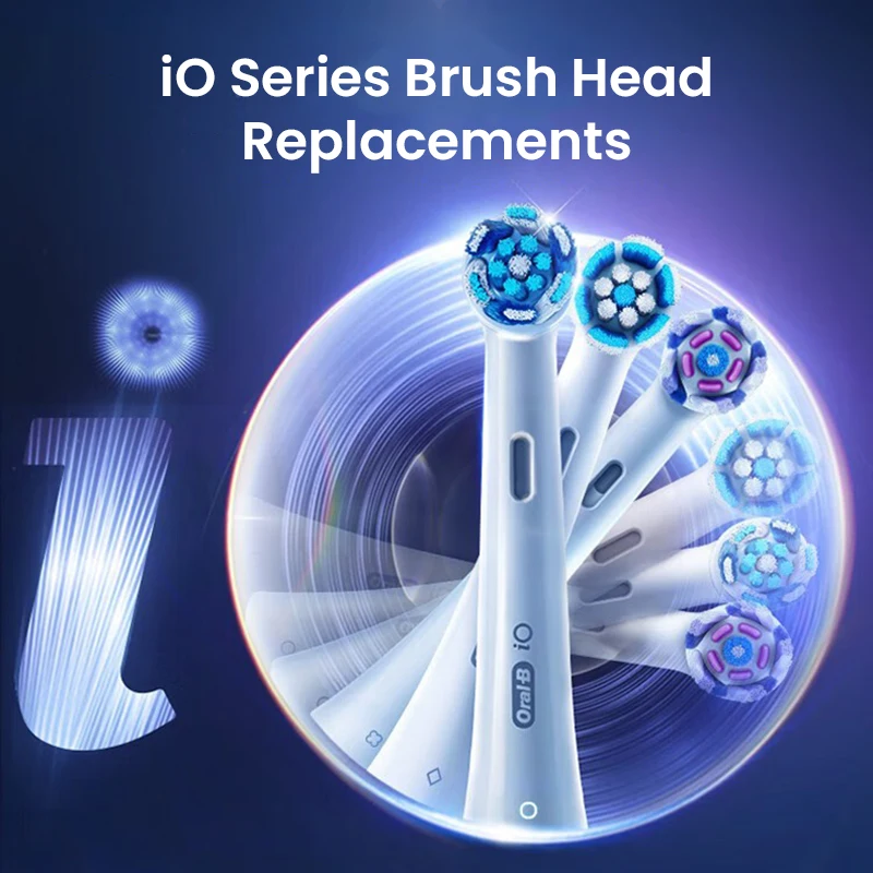 Oral-B Replacement Brush Head for Oral B iO 3/5/7/8/9 Electric Toothbrushes Gentle Care Ultimate Clean Soft Bristles