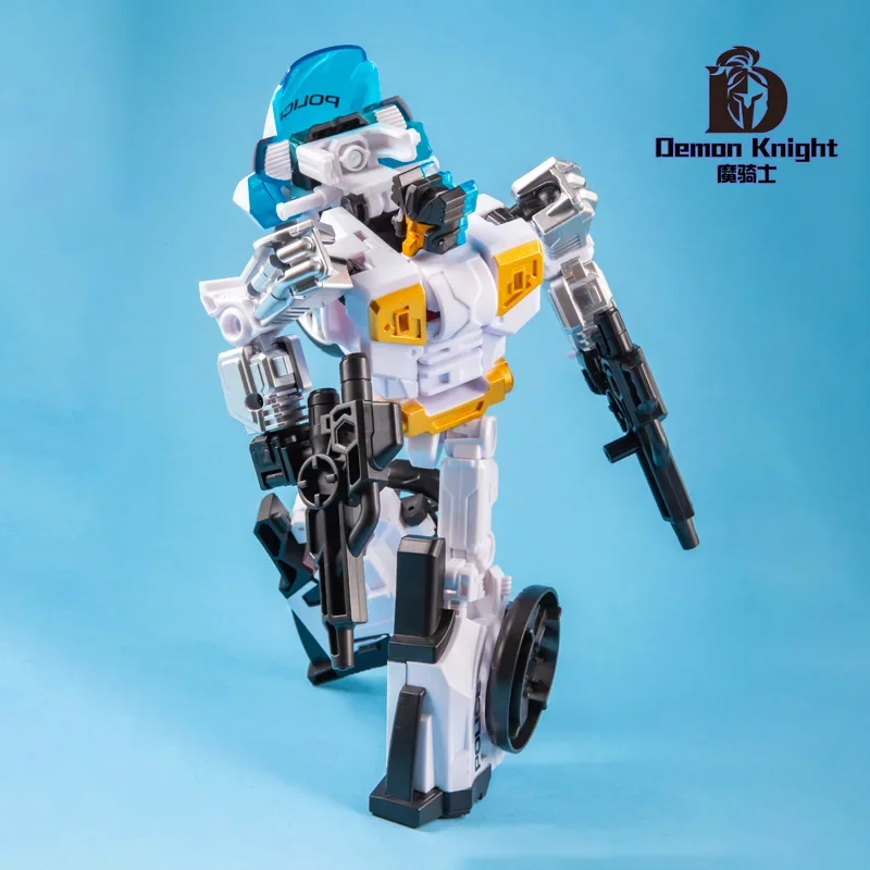 Transformation DK Demon Knight Enlarge Defensor DK01-04 A SET DK-05 5 in 1 Action Figure Robot Collection Model