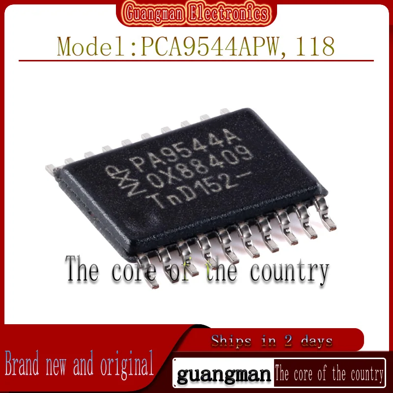 

20PCS PCA9544APW,118 PA9544A Brand New Authentic TSSOP-20 Logic 4-channel I2C bus multiplexer chip