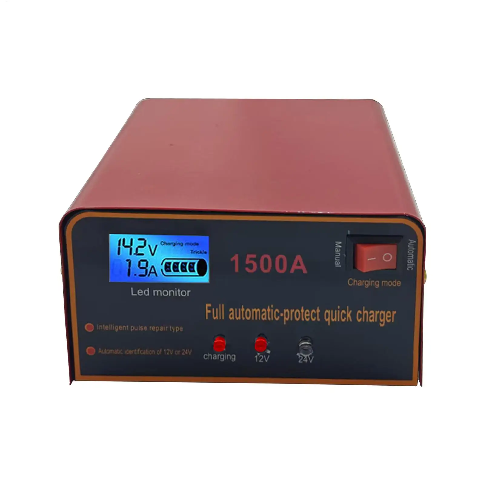 

Автомобильное зарядное устройство, зарядное устройство для мотоцикла, устройство для обслуживания аккумулятора, быстрая зарядка, безопасная защита, компрессор, портативный для трактора