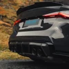 BMW M3 M4 G80 G82 MP 리어 립 리어 디퓨저 바디 키트 자동차 액세서리 자동차 부품 리얼 드라이 카본 파이버 3