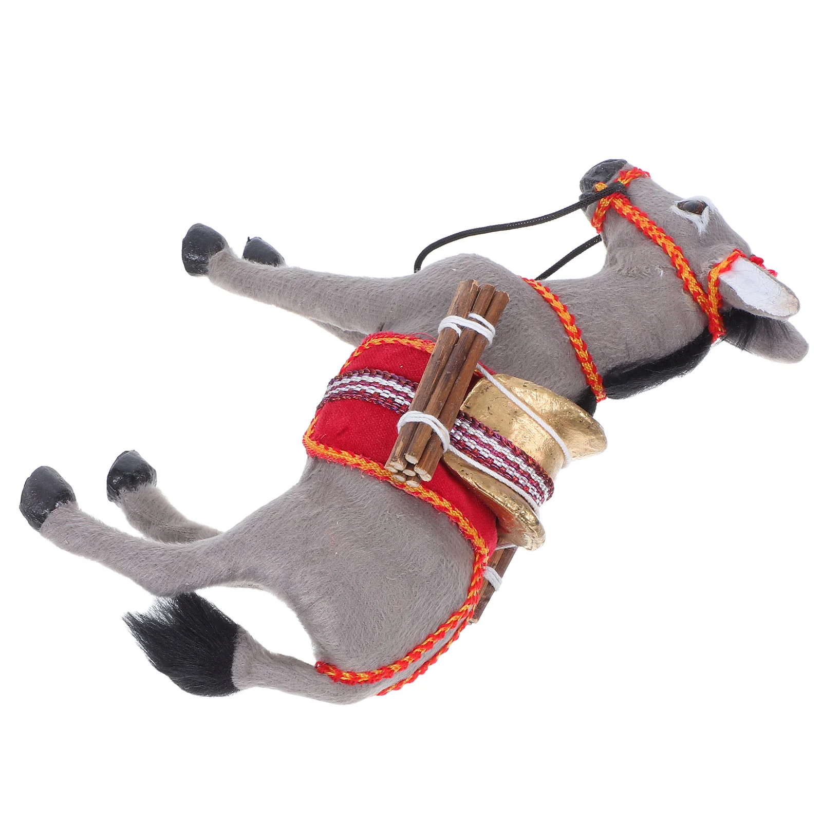 

Simulation Animal Model Donkey Figurine Simulated Toy Ornaments Plastic Mini Farm Figures Toddler
