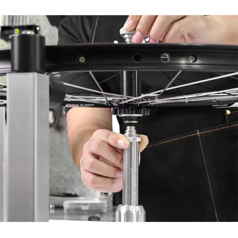 

Профессиональная стойка для сборки велосипедных колес, инструмент для ремонта, стойка для сборки втулок и спиц велосипедных колес