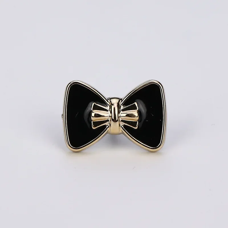 Fashion Brooch Set Flower Bow Brooches for Women Metal Anti-glare Lapel Pin Fixed Clothes Pins Sweater Coat Clothing Accessories