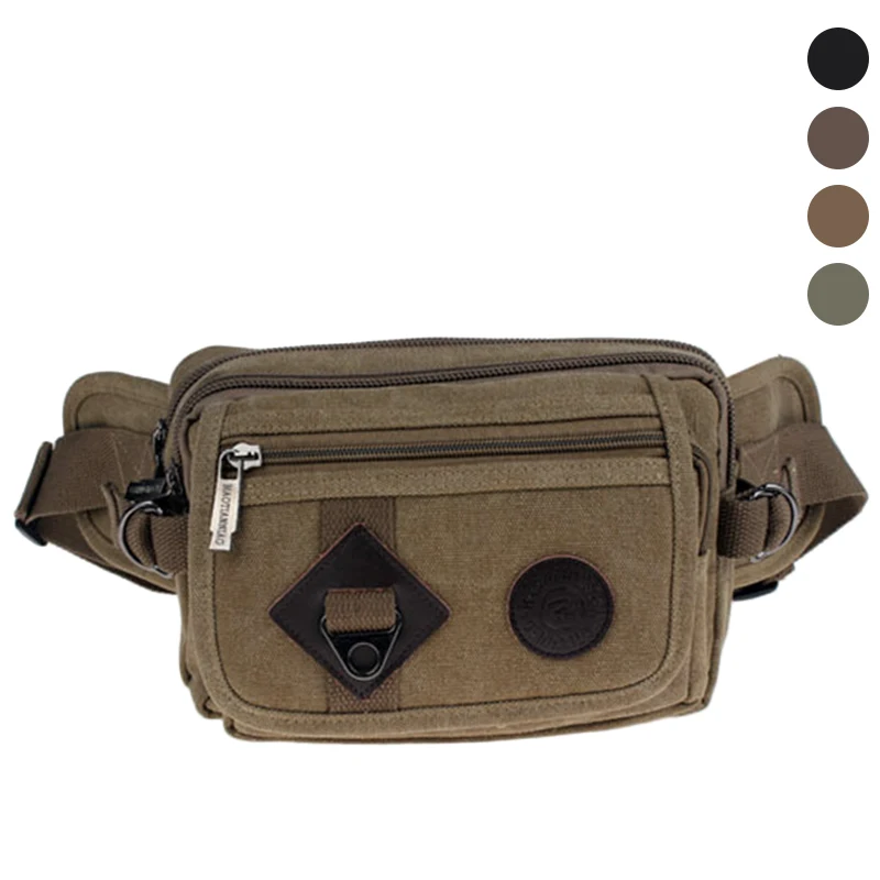 Bolsa crossbody anti-roubo para homens, bolsa de cintura masculina, ao ar livre, corrida, bolsa de equitação, compacta, estilo japonês