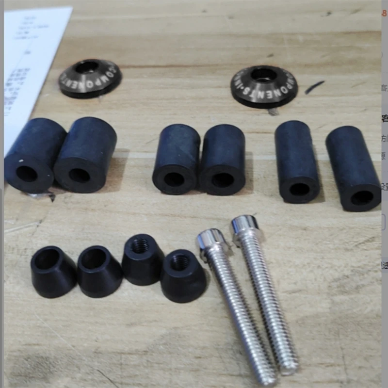 

1Pair 7/8" Motorcycle Anti-Vibration Handle Bar End Plug Grip Ends Aluminum Dropship