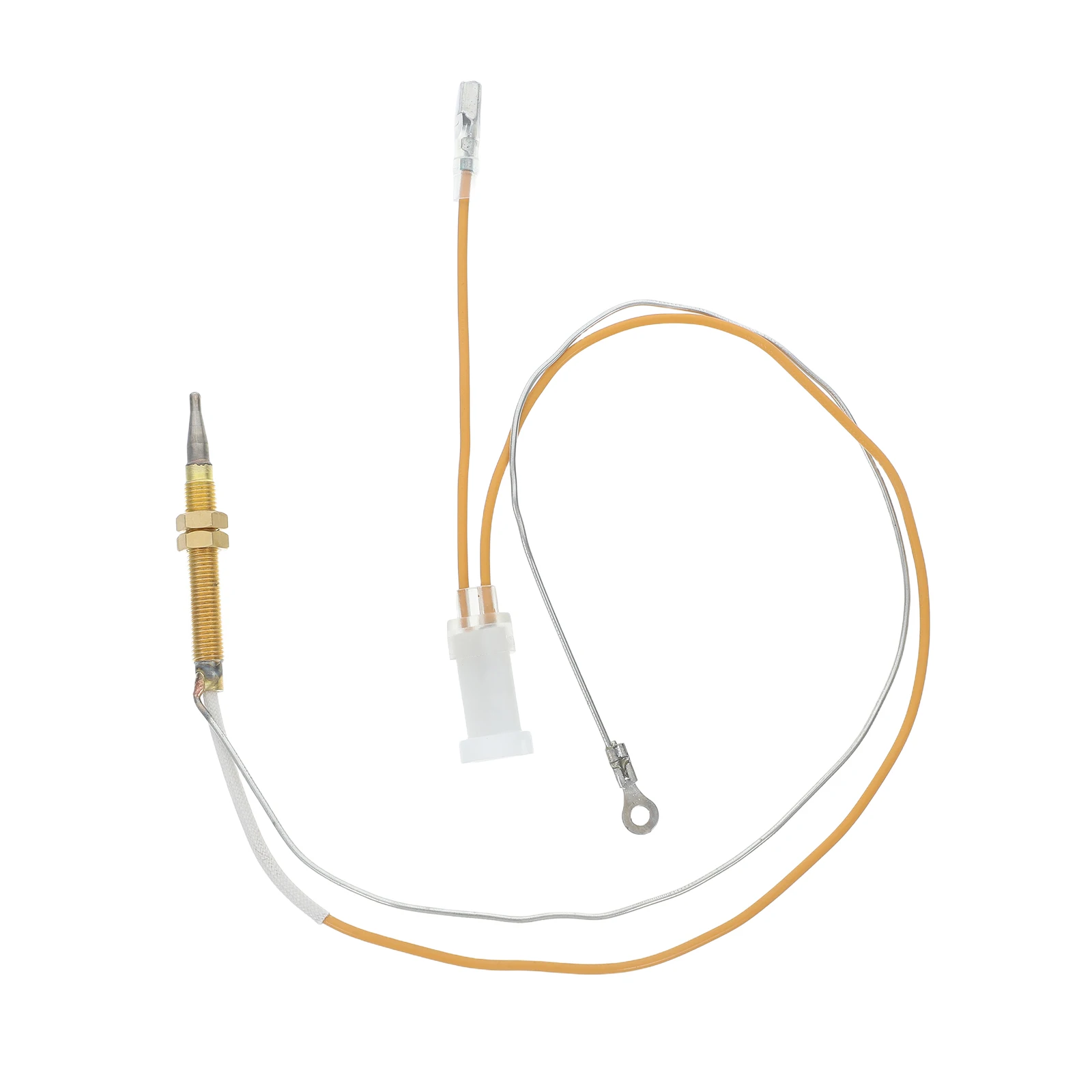 

Thermocouple Solenoid Valve Copper Pin for Indoor Stove Sensor Gas Equipment Flameout Protection Probe Easy Installation
