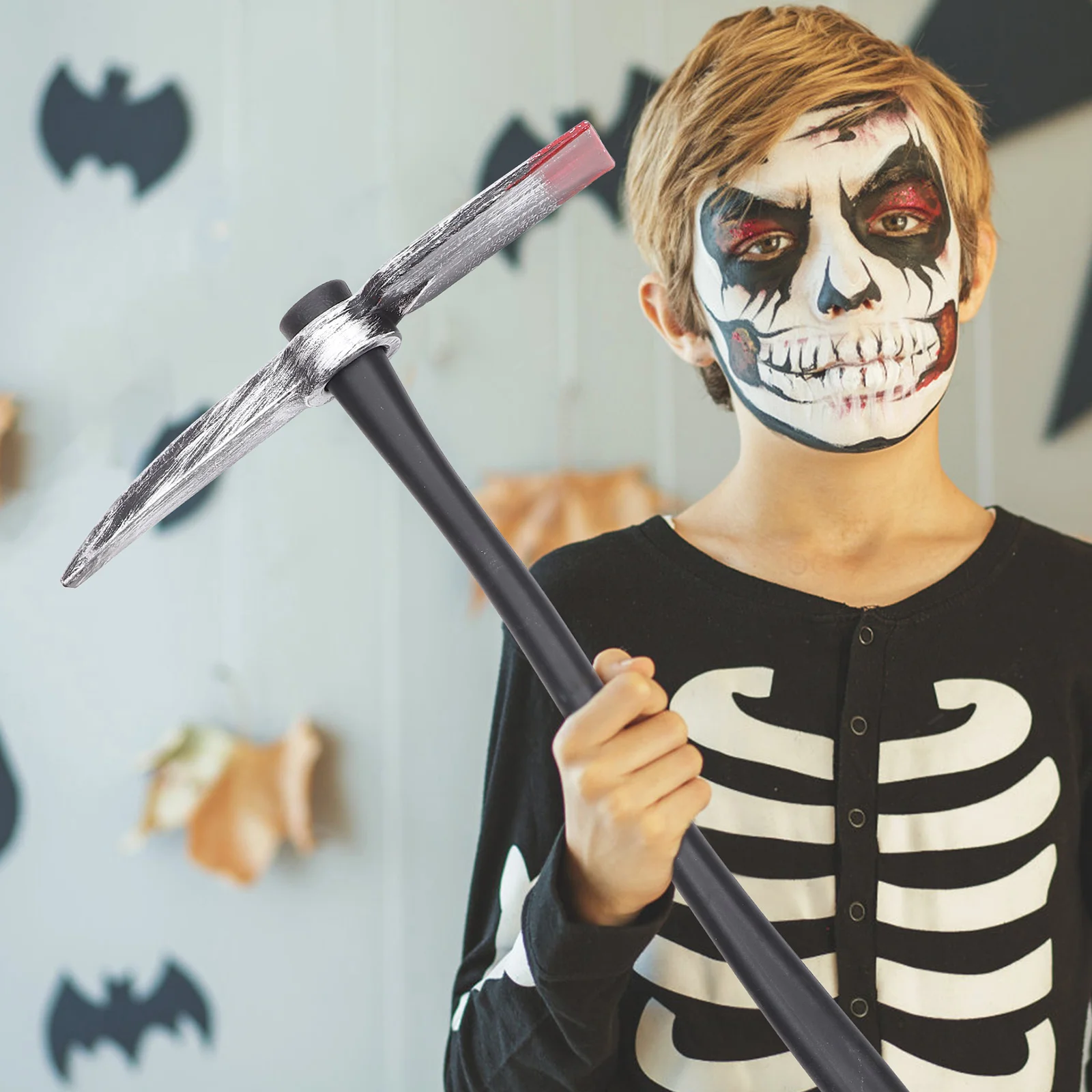 Halloween realista plástico assustador brinquedo festa cosplay acessório festa cosplay decoração de palco