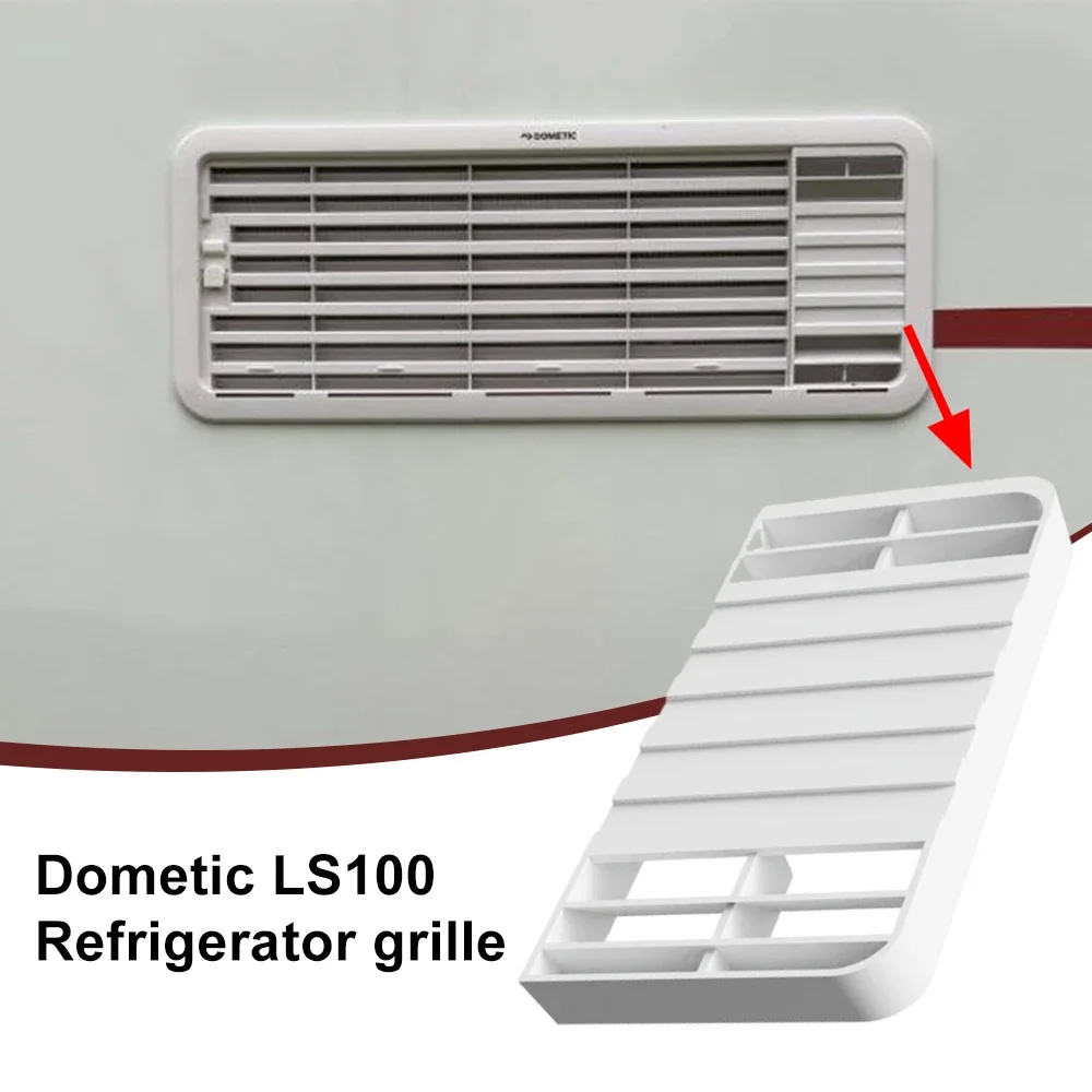 Refrigerator Grille Vent Cover Replacement Panel For Dometic LS100 RV Caravan Motorhome Camper Interior Fridge Installation