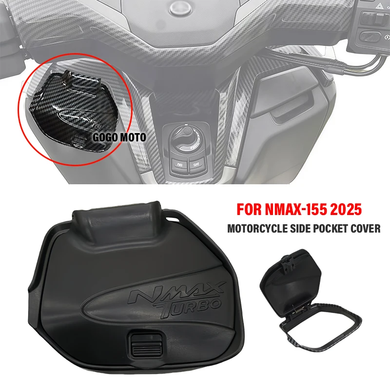 

NEW For Yamaha NMAX155 Tool Box Cover Waterproof ABS Side Storage Lid with & Dust Seal N-MAX155 NMAX 155 Nmax155 nmax V3 2025