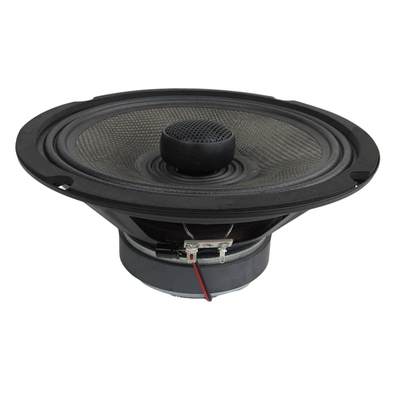 RMS 40W 8Inch 4ohm/8ohm Carbon fiber cone with silk lip for clear transparent sound Full Range Coaxial Speaker(1pcs speaker)