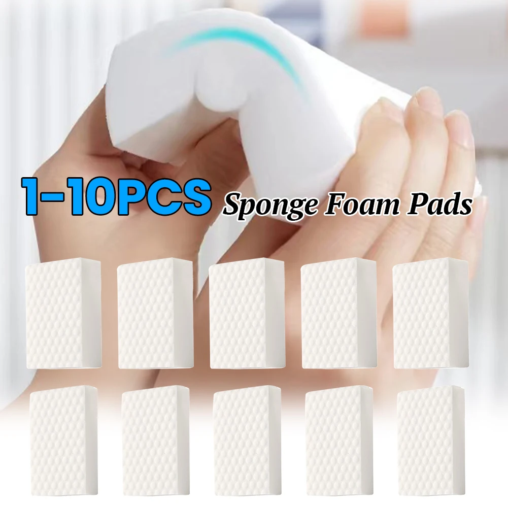 

Набор из 10 губок для грязи, многофункциональная меламиновая губка премиум-класса, многоразовая, 2 X Plus, прочность для кухни, ванной комнаты, стены