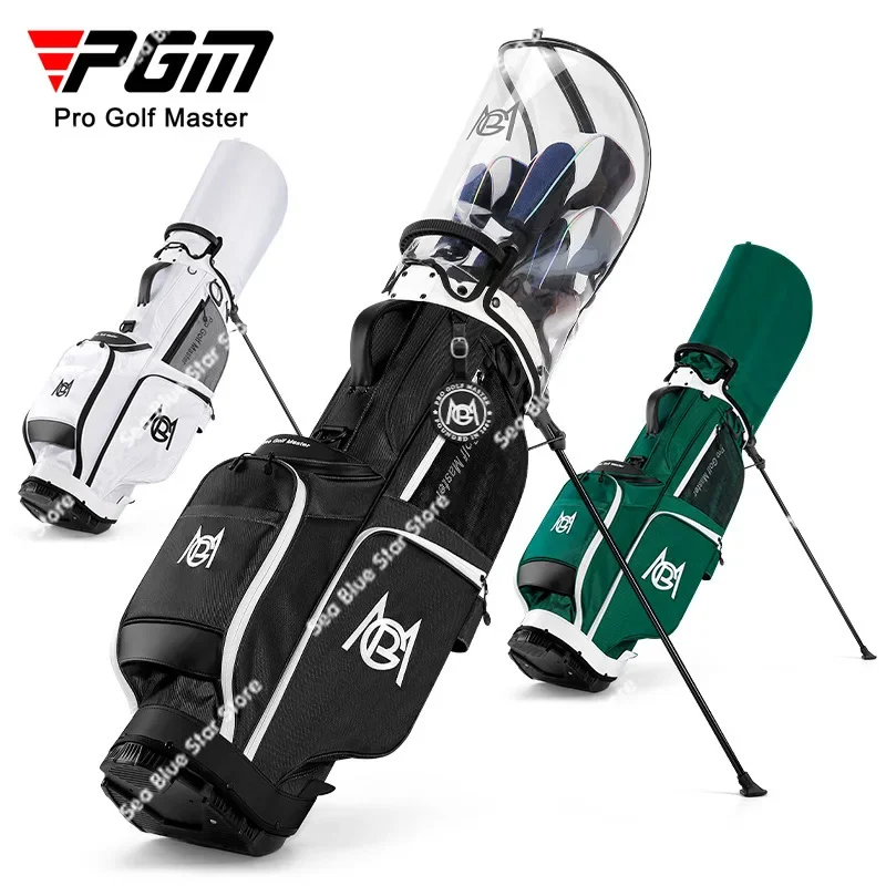 PGM Golf Bag Men's and Women's Bracket Bag Personalized Han Chao Transparent Ball  Nylon Sports  Golf Club