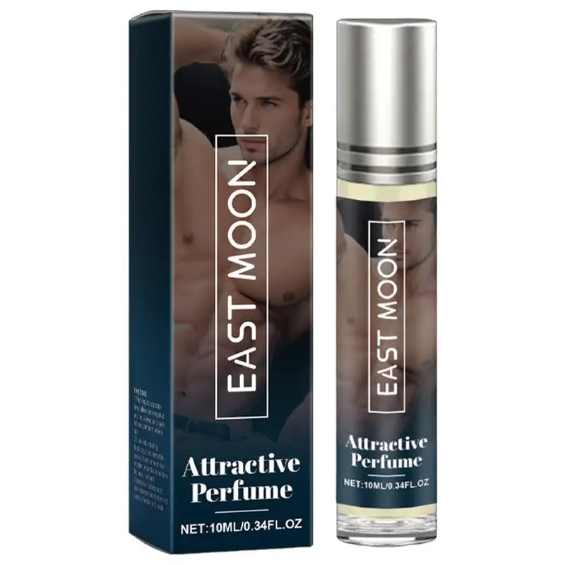 Men Charming Perfume 10ml Pheromone Infused Cologne Men's Perfume Body Fresh Attracts Women Long Lasting Fragrance Roller