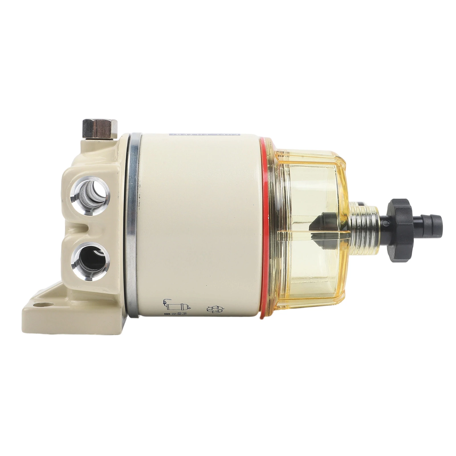 

Для скоростных катеров, вращающийся фильтр, водоотделитель, высокопроизводительный топливный фильтр двигателя, вращающийся дизайн, максимальная скорость потока 15 галлонов в час