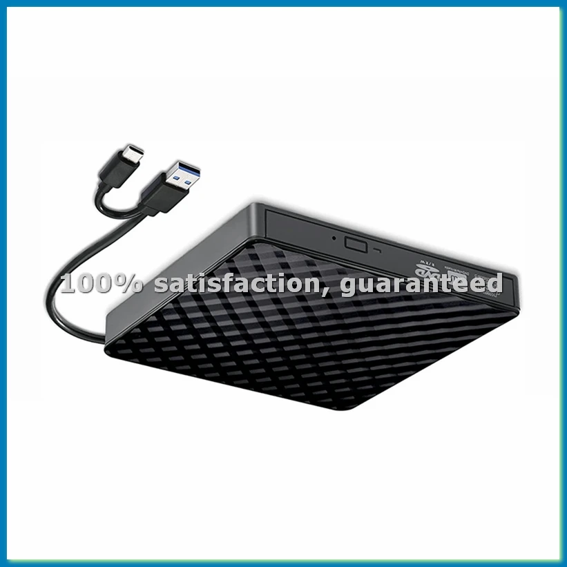 2 In1 USB3.0 Type C Slim External Optical Drives DVD RW CD Writer Drive Burner Reader Player for Laptop Desktop PC-A69M