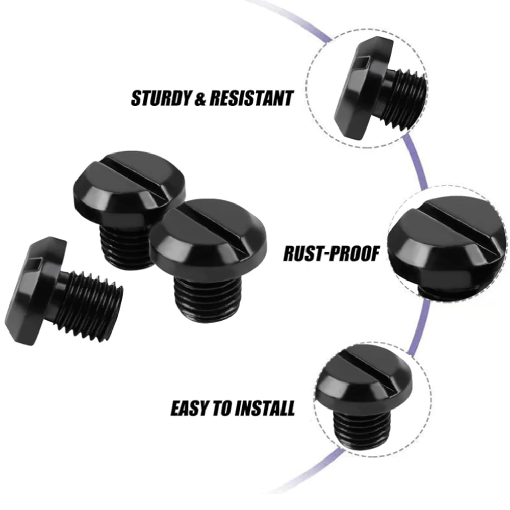 Motorcycle M8x1.25 CNC Rear view Mirror Hole Plugs Screws Rearview Mirror Holder For Kawasaki Z650 Z750 Z800 Z900 Z900RS Z1000