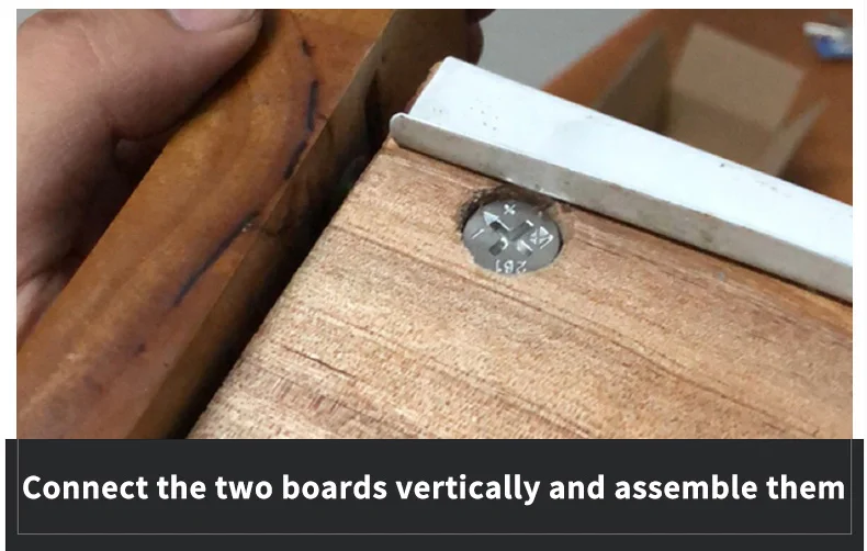 20-teiliges 3-in-1 Möbelverbindungs-Hardware-Set: Exzenterschrauben, Exzenternutmuttern und Exzenterverriegelungsmuttern für Schrank- und Schrankverbinder – Detail 4