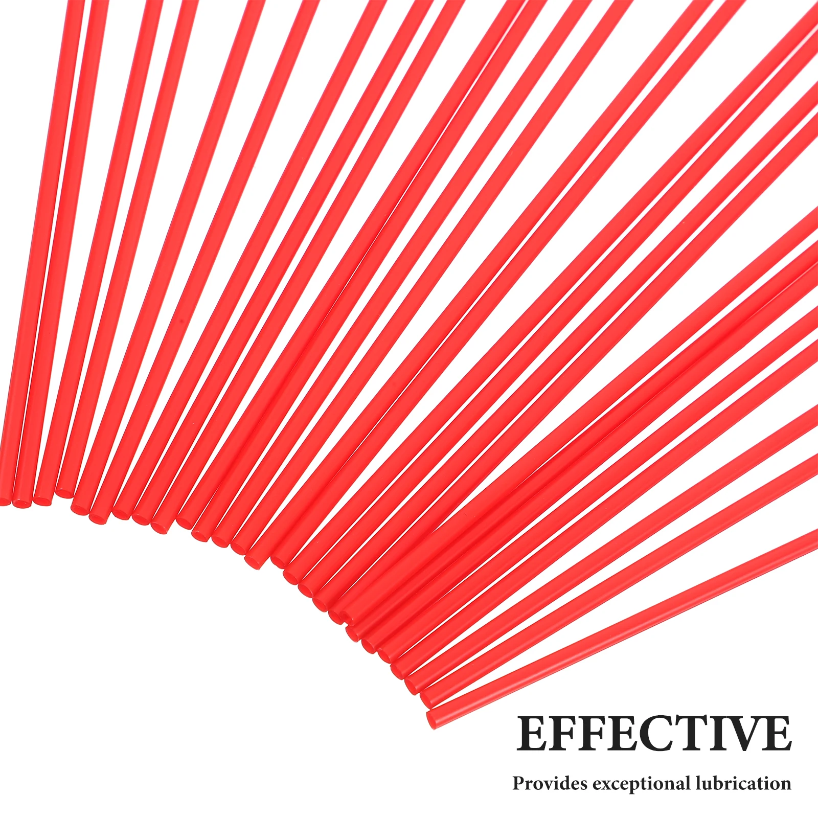 

100pcs 12cm Red Spray Tubes for Rust Remover Aerosol Straws Extension Tubes Sprayer Accessories Storage Tools Parts