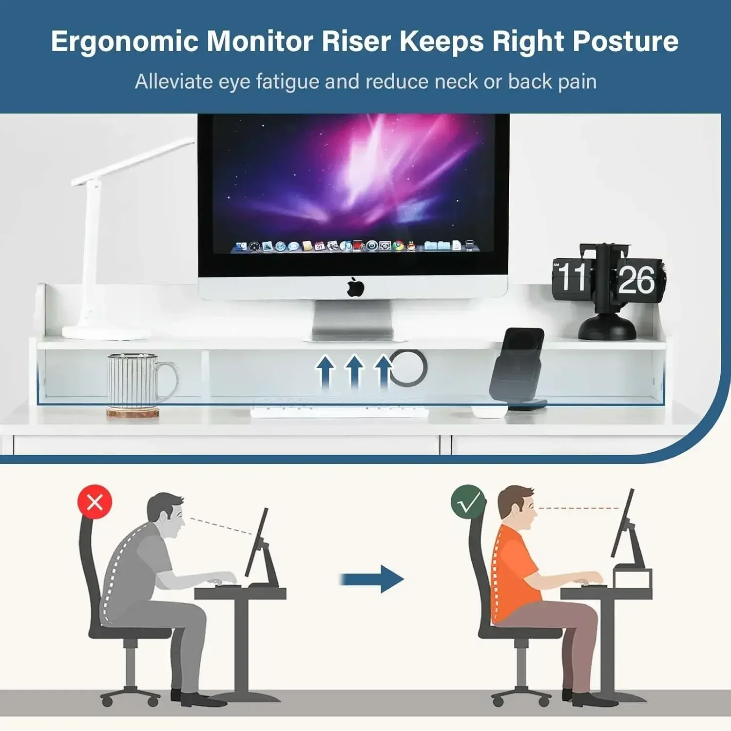 محطة عمل مكتب منزلي للكتابة الخشبية، مكتب أبيض مع 4 أدراج، مكتب كمبيوتر، مكاتب للطلاب لغرفة النوم مع أدراج، أبيض #5
