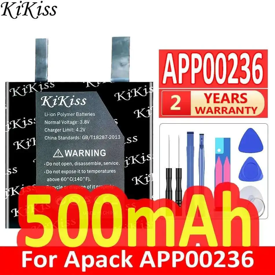 

500Mah Long-Lasting Performance Battery For Apack APP00236 Only Cell, Without Cable And PC