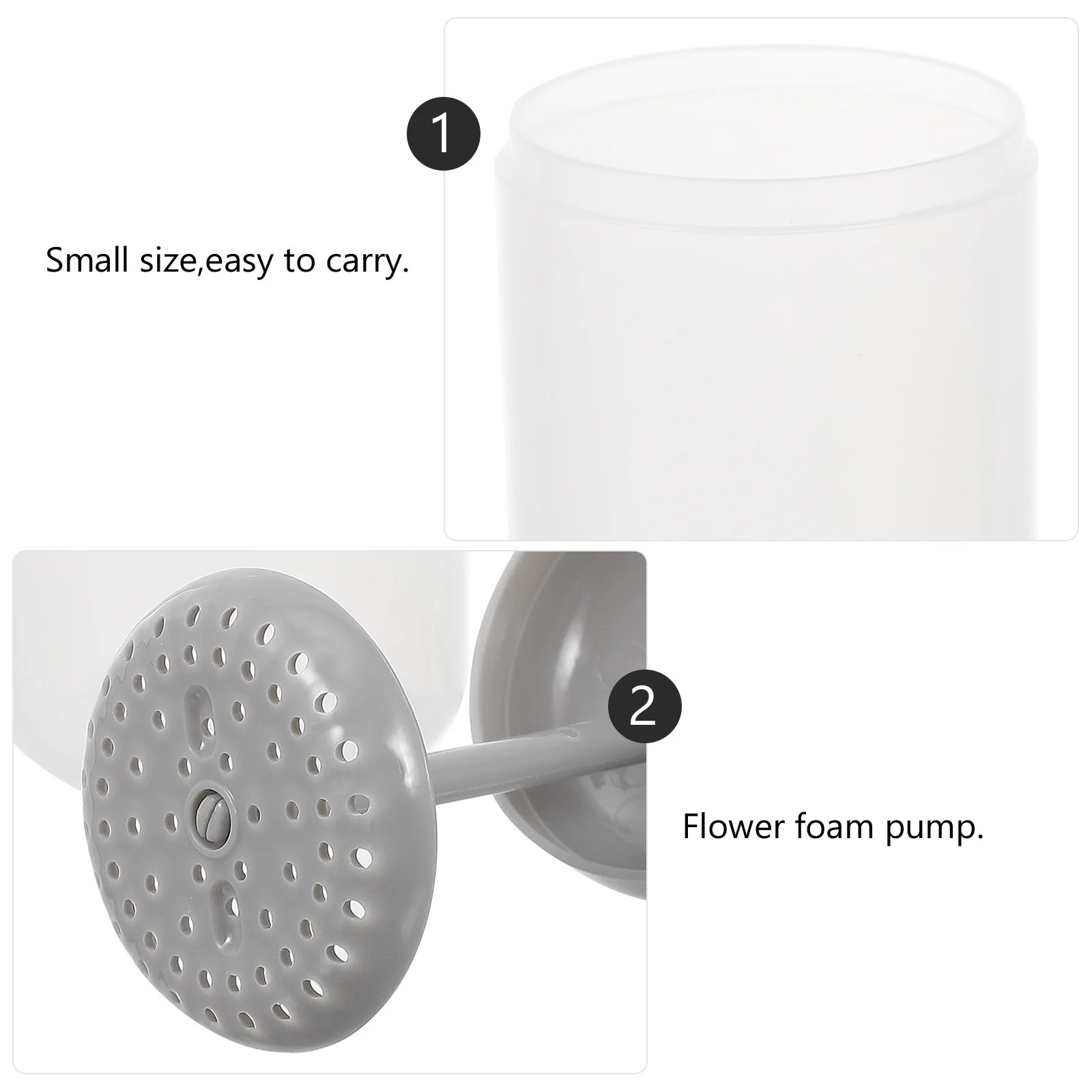 

2Pcs Portable Cleansing Foam Maker Durable PP Material Deep Pore Cleaning Skincare Tool Foaming Cup Foam Maker