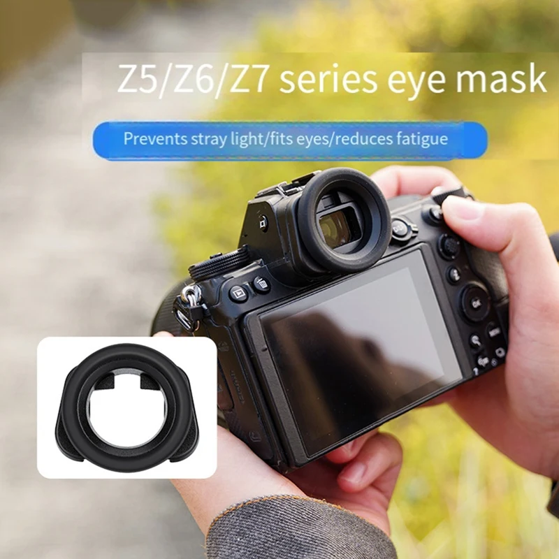 سيليكون Eyecup Fornikon Z7II, Z7, Z6III, Z6II, Z6, Z5 عدسة الكاميرا المريحة تحل محل نيكون DK-29