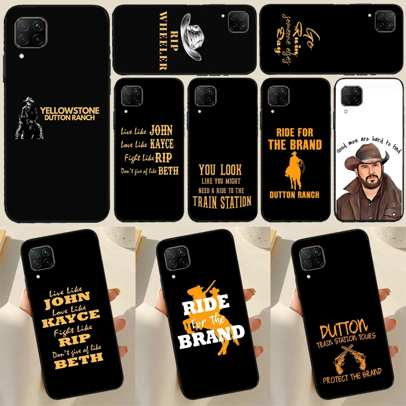 Yellowstone John Kayce Rip Case For Huawei Honor X8 X7a X8a X9a 50 70 90 Magic5 Lite P20 P40 P60 P30 Pro Nova 9 Cover