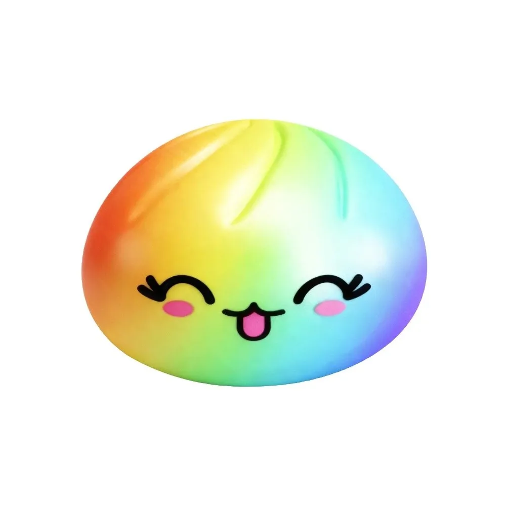 Glitter Dumplings Squishy Toy Soft Fidget Steamed Stuffed Bun Squishy Pinch Le Slow Resilience Stress Relief Sensory Ball