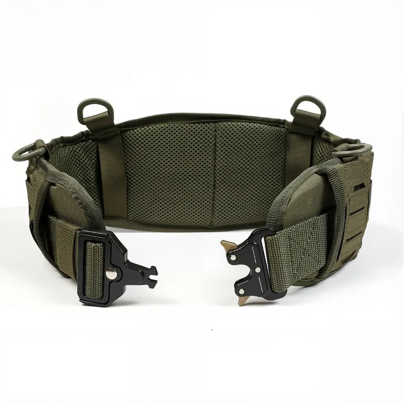 Tactical Belt - Multi-Purpose Nylon Webbing for Men & Women, Heavy Duty Canvas Strap for Jeans & Outdoor Sports, Luxury Buckle