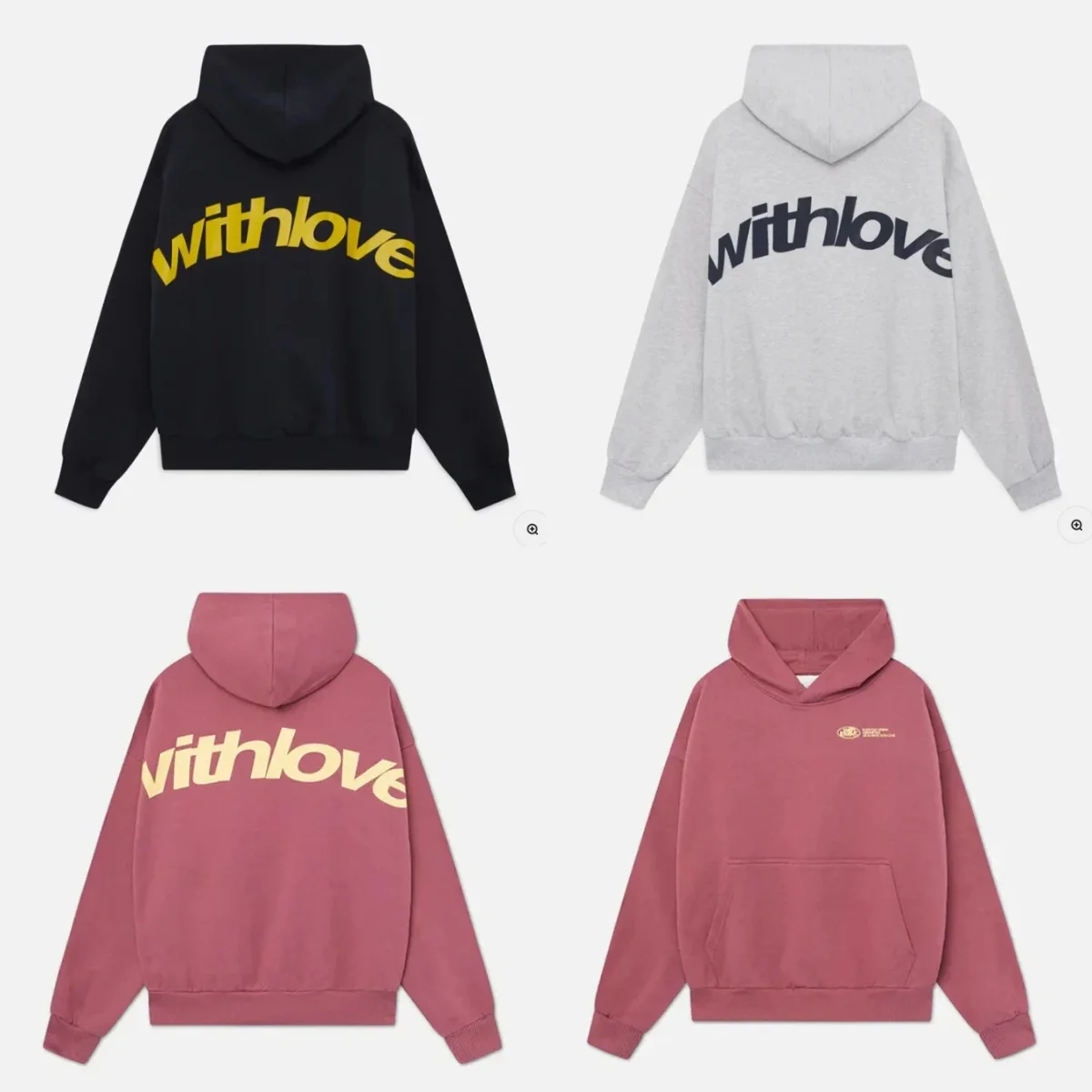 سترة نسائية بغطاء للرأس هاراجوكو بانك كلاسيكية أمريكية كاجوال فضفاضة وعصرية مطبوعة بحروف كلاسيكية بسيطة ومتعددة الاستخدامات