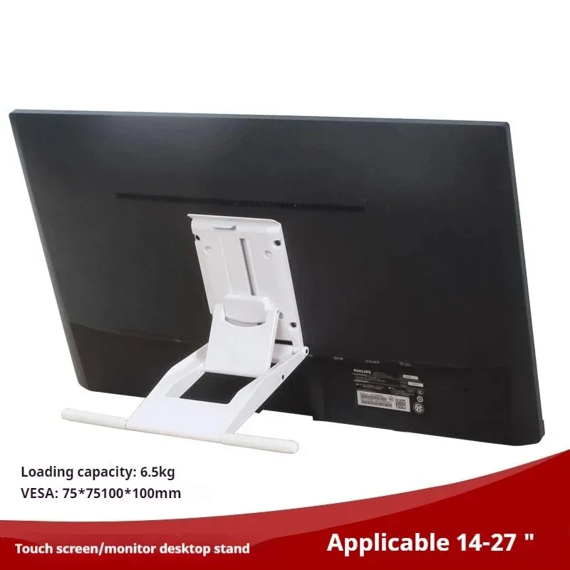 Brazo para Monitor de escritorio, soporte para Tv de 14-27 ", pantalla Led lcd para ordenador, pantalla táctil, soporte de montaje Vesa, soporte de Metal, Mesa, soporte Universal